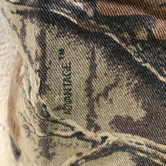 Vintage Wrangler Men's Flannel Lined Jeans Size 36x32 Camouflage Hunting Outdoor - Picture 10 of 16